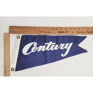 18" Century Burgee Pennant Nautical Boat Flag (1951-1956) Skipper Rudy Nylon